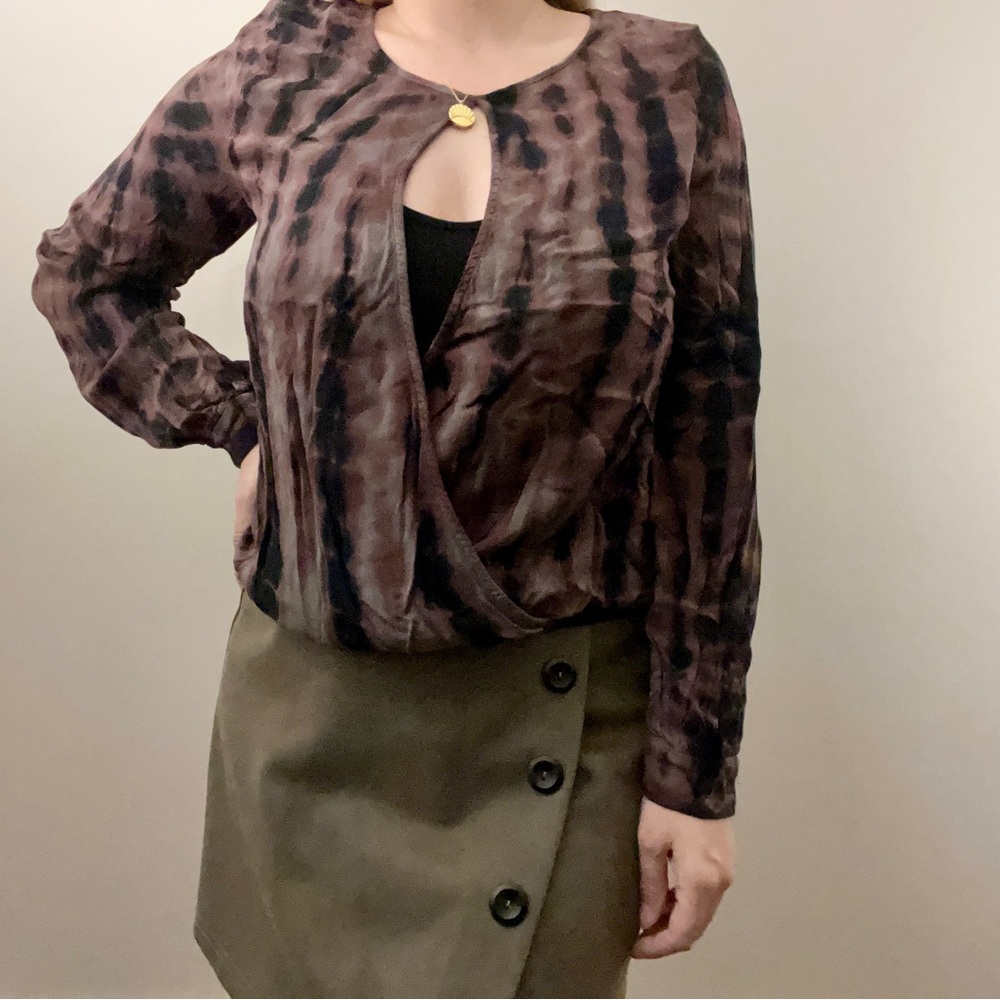 Young Fabulous & Broke Tie Dye Surplice Blouse - Picture 5 of 11